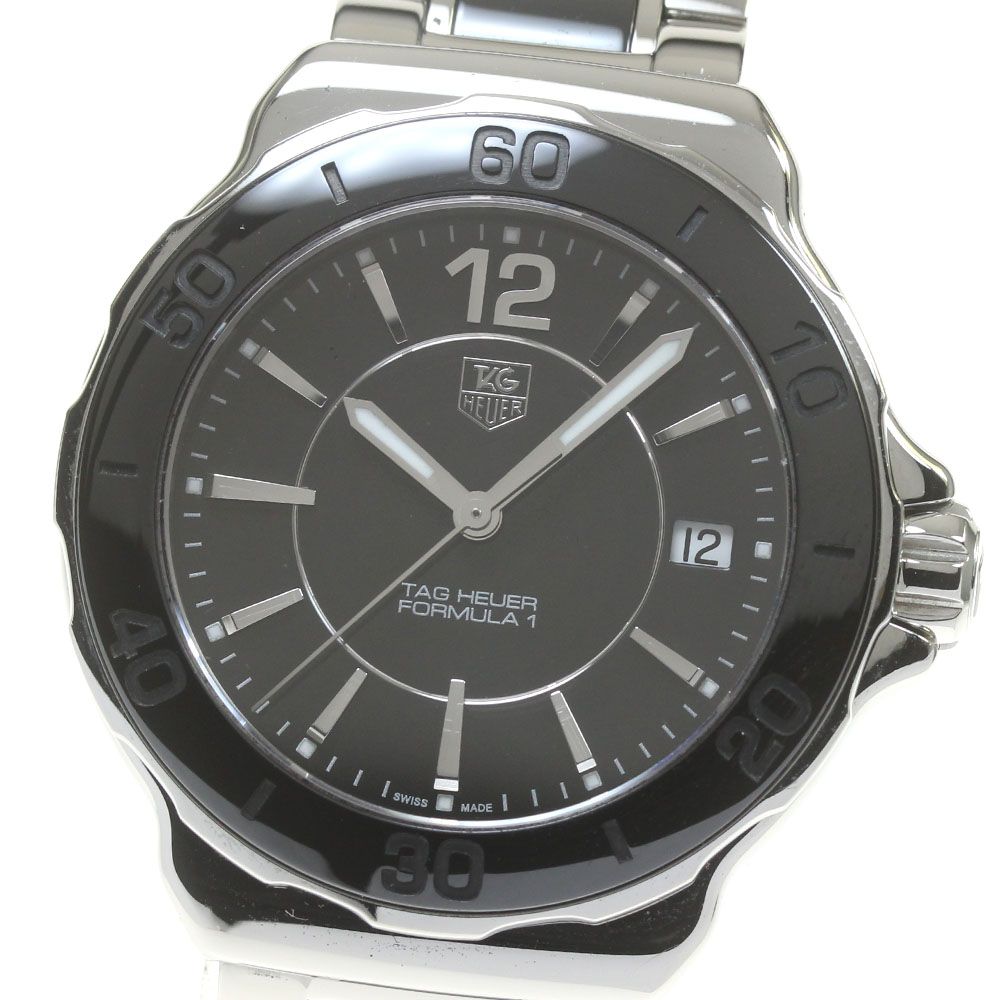 TAG HEUER タグホイヤー フォーミュラ1 WA1210 クォーツ プロフェッショナル200M ネイビー文字盤 デイト 200M防水 本体のみ スイス製 ボー タグホイヤー TAG HEUER WAH1210 フォーミュラー1 デイト クォーツ