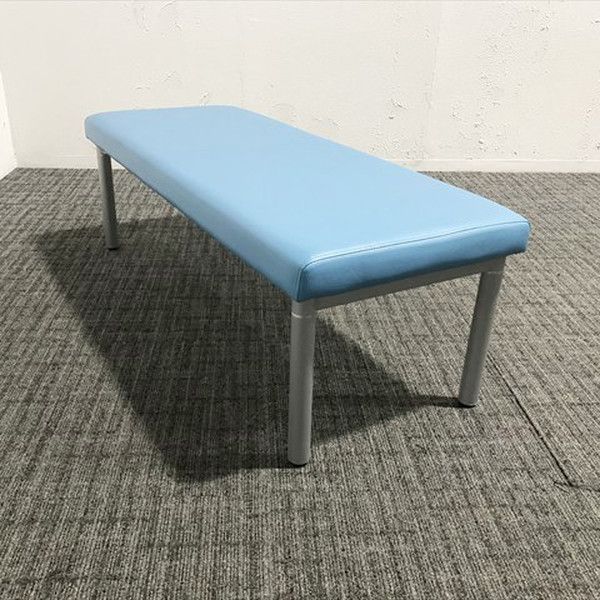 ロビーチェア ハピラ ラキラ ニューベーシックシート ロビーベンチ ライトブルー