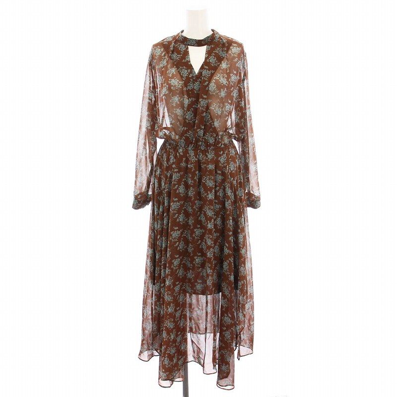 Ameri Vintage シアーワンピース