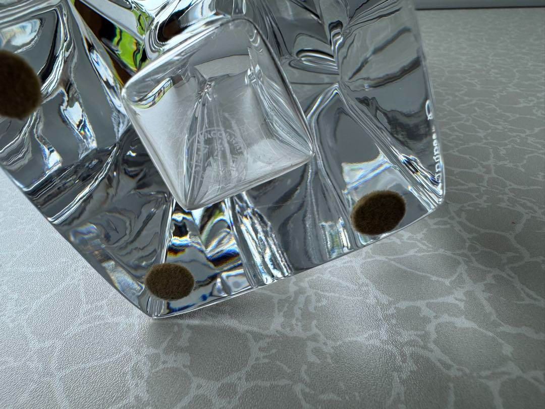 バカラ　BACCARAT 花瓶　ハート　心　フラワーベース バカラ BACCARAT 花瓶 ハート 心 フラワーベース - メルカリ