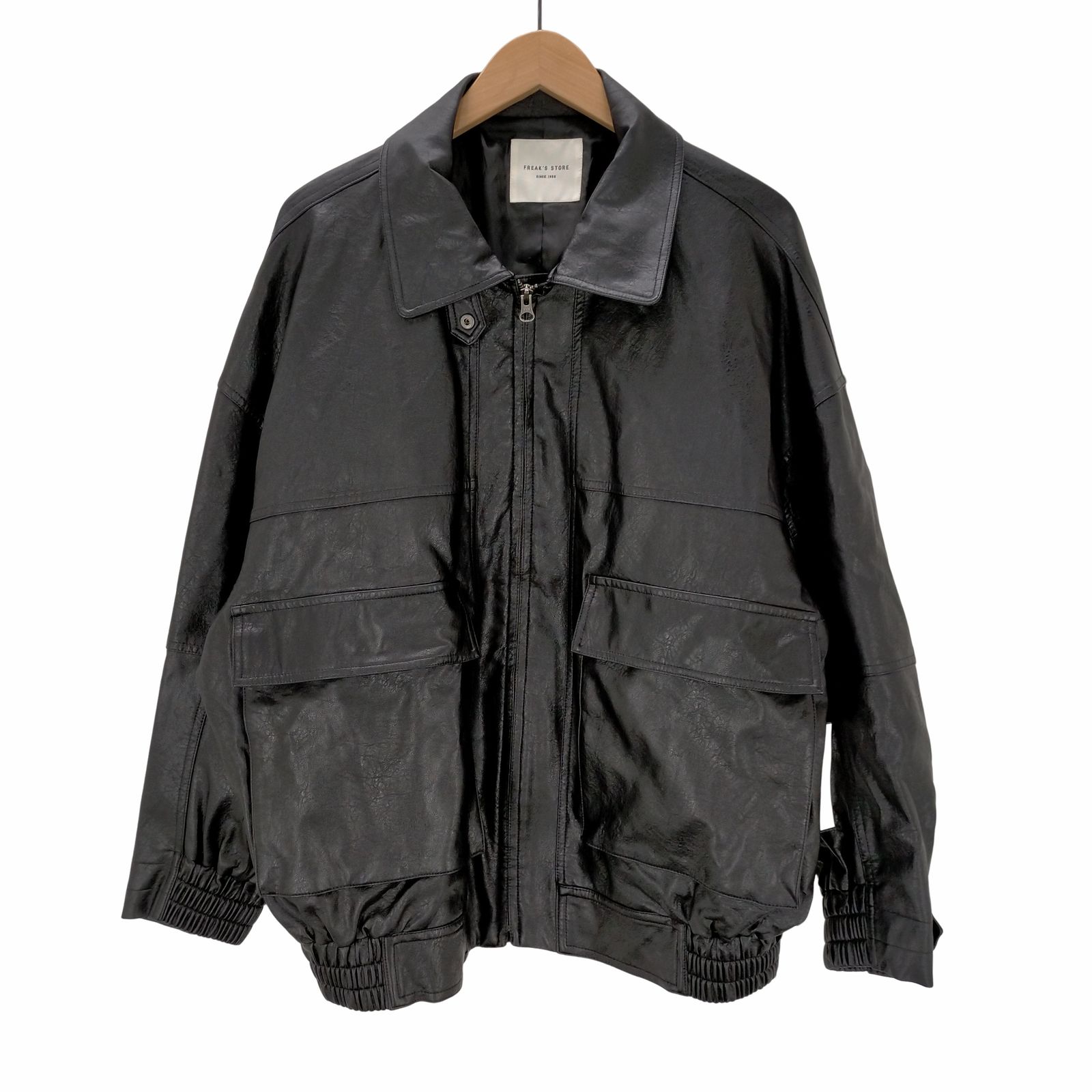 フリークスストア FREAKS STORE 20AW エコレザーブルゾン
