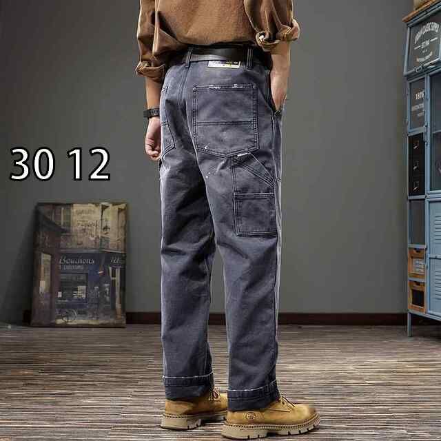 ワークパンツ3色 30 12]メンズ ファッション 服 オシャレ シンプル 大 かっこいい