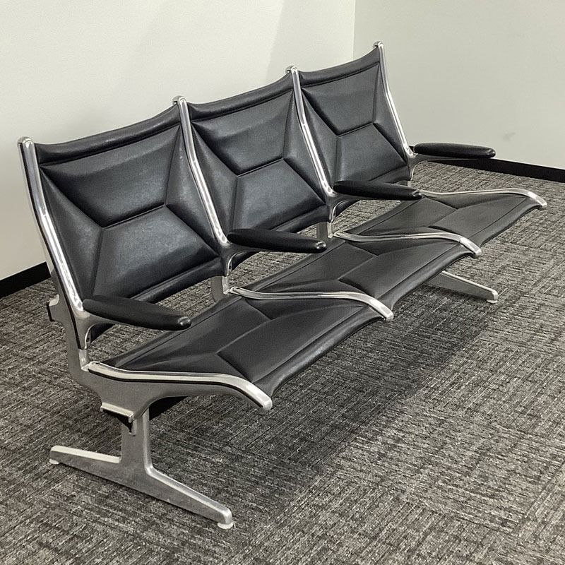 中古 ベンチ ハーマンミラー イームズ タンデム スリング シーティング