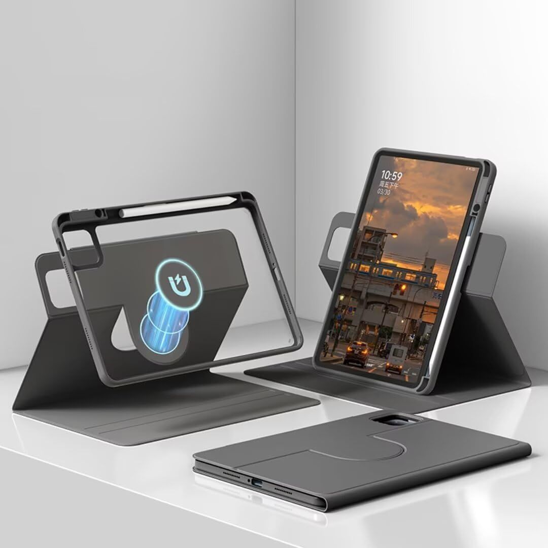 特価商品】360度回転式 For Xiaomi Pad 6S Pro 12.4インチケース 特価商品】360度回転式 For Xiaomi Pad 6S Pro 12.4インチケース