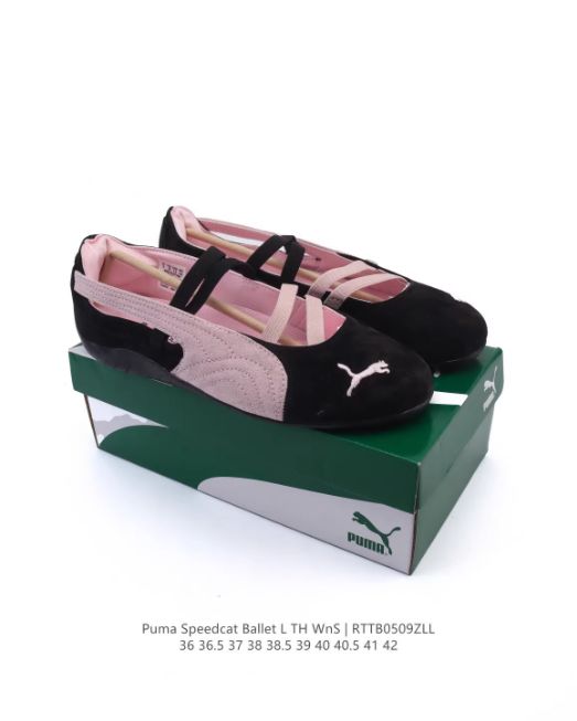PUMA SPEEDCAT BALLET BLACK PINK プーマ スピードキャット