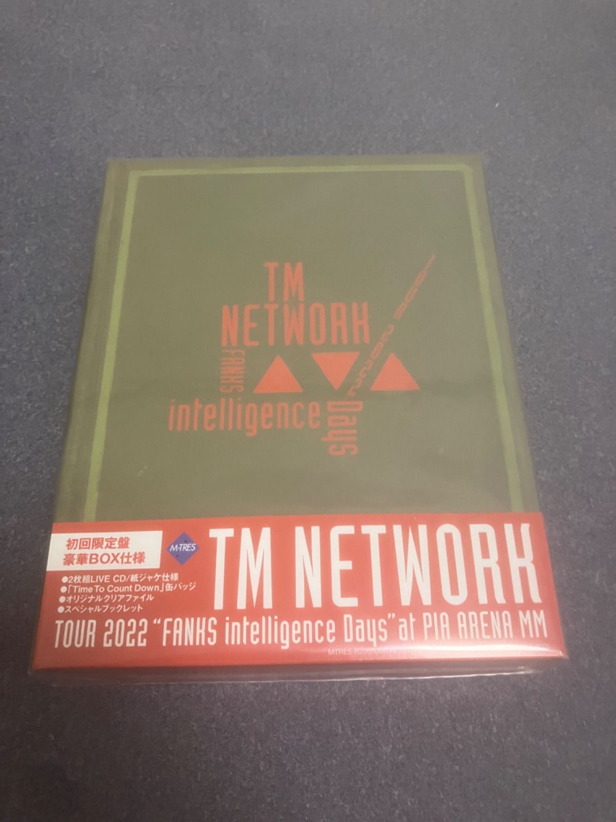 (新品) TM NETWORK TOUR 2022 “FANKS intelligence Days” at PIA ARENA MM 初回生産限定盤  ブルーレイ