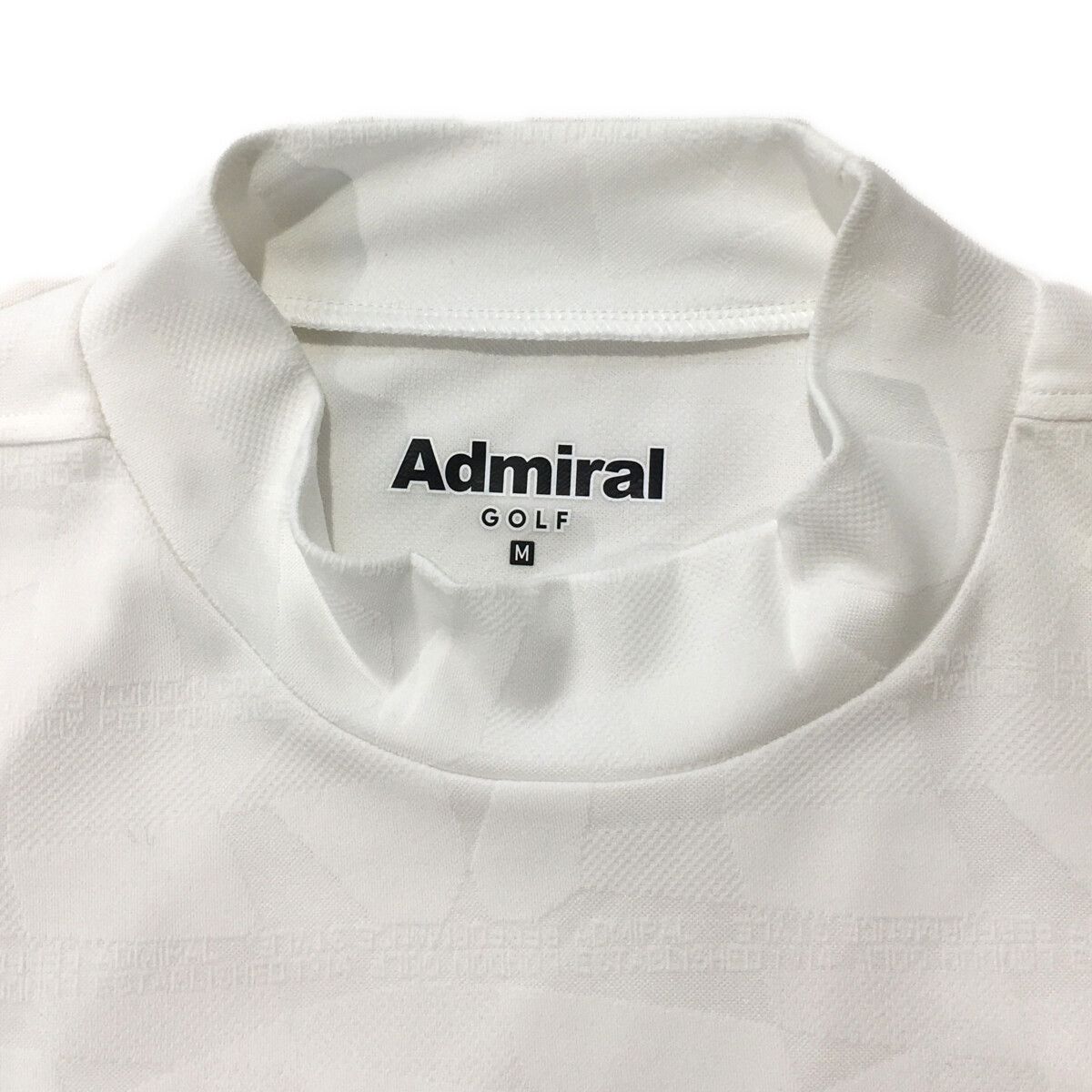 中古 メンズ アドミラルゴルフ Admiral Golf 半袖シャツ M