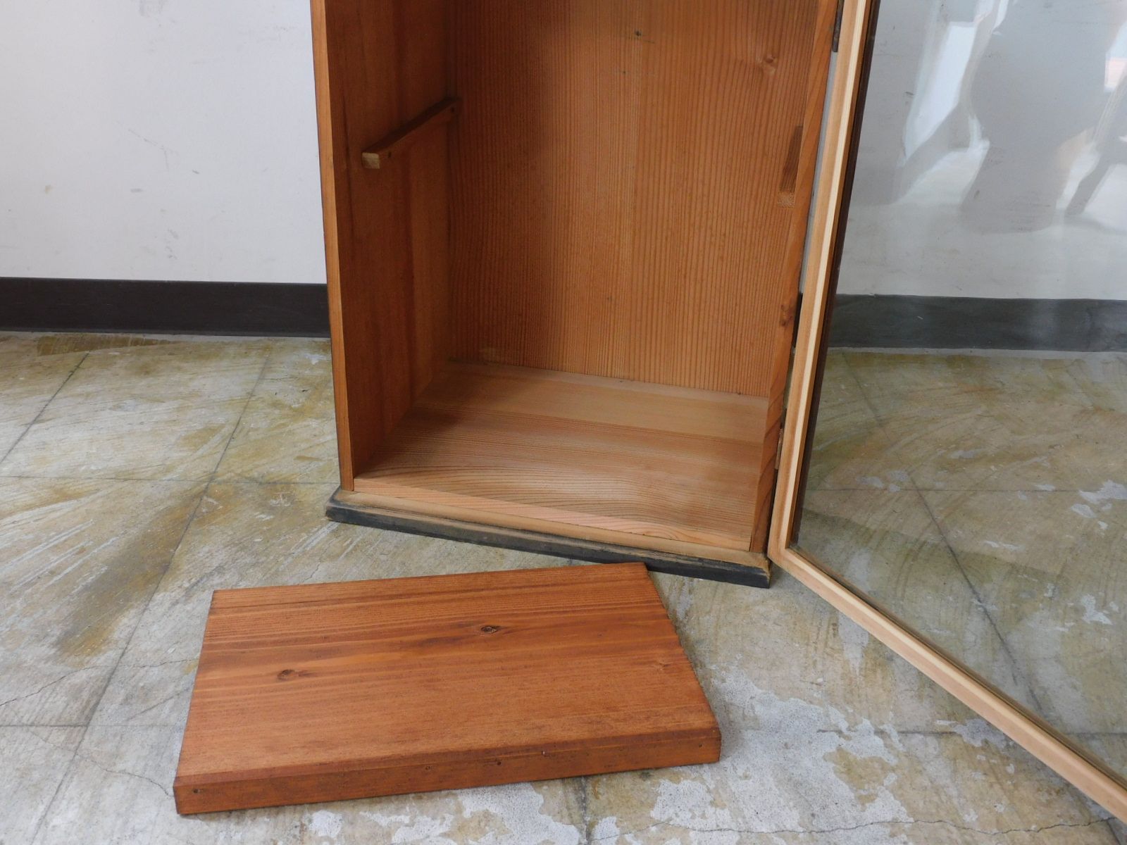 取付無料！マスターウォール スカラ デニムラック 北欧風天然木ラダー