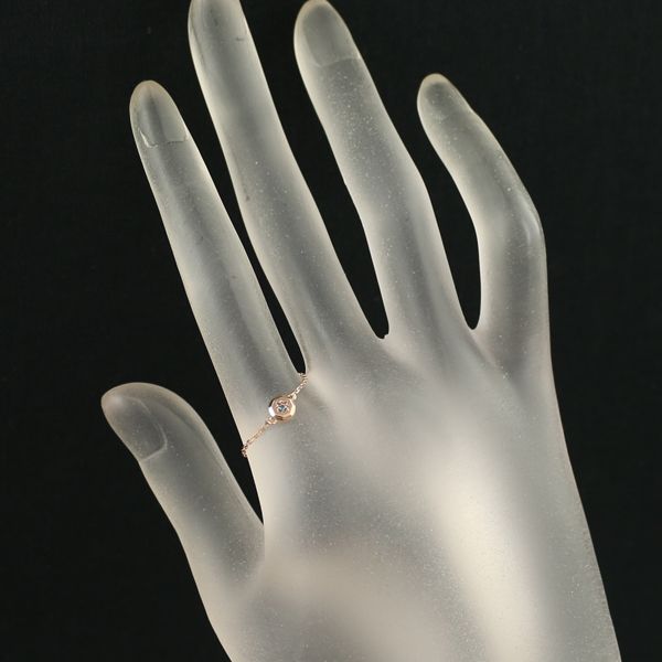 ストーンヘンジ リング ブルーダイヤ ダイヤモンド チェーン  