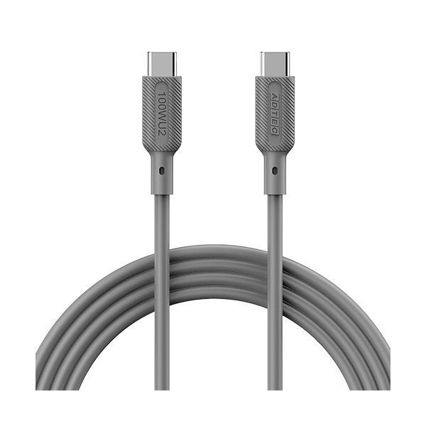 まとめ アドテックUSB2.0 Type-C to C ケーブル 100W出力 ブラック 1m APC-V1010SCC-U2-BK 1本 ×5セット