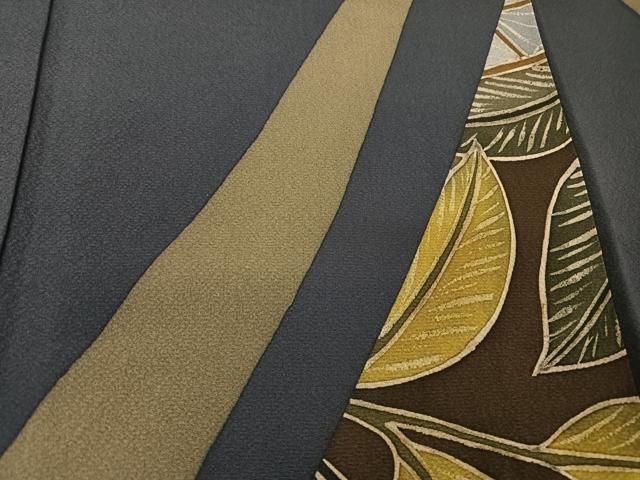 平和屋着物○世界的人形師 辻村寿三郎 ジュサブロー 訪問着 枝葉文