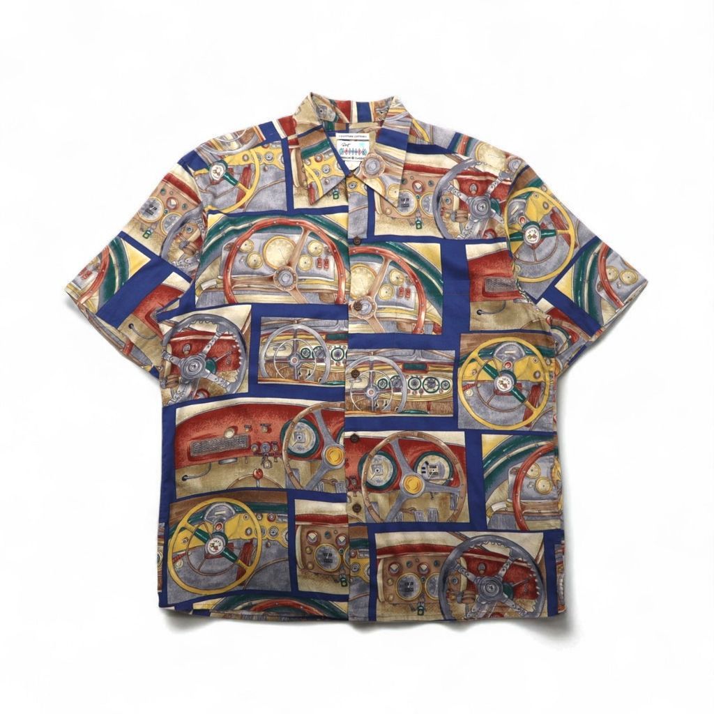 reyn spooner Wild Life Tailor アロハシャツ　L reyn spooner Wild Life Tailor アロハシャツ L - メルカリ