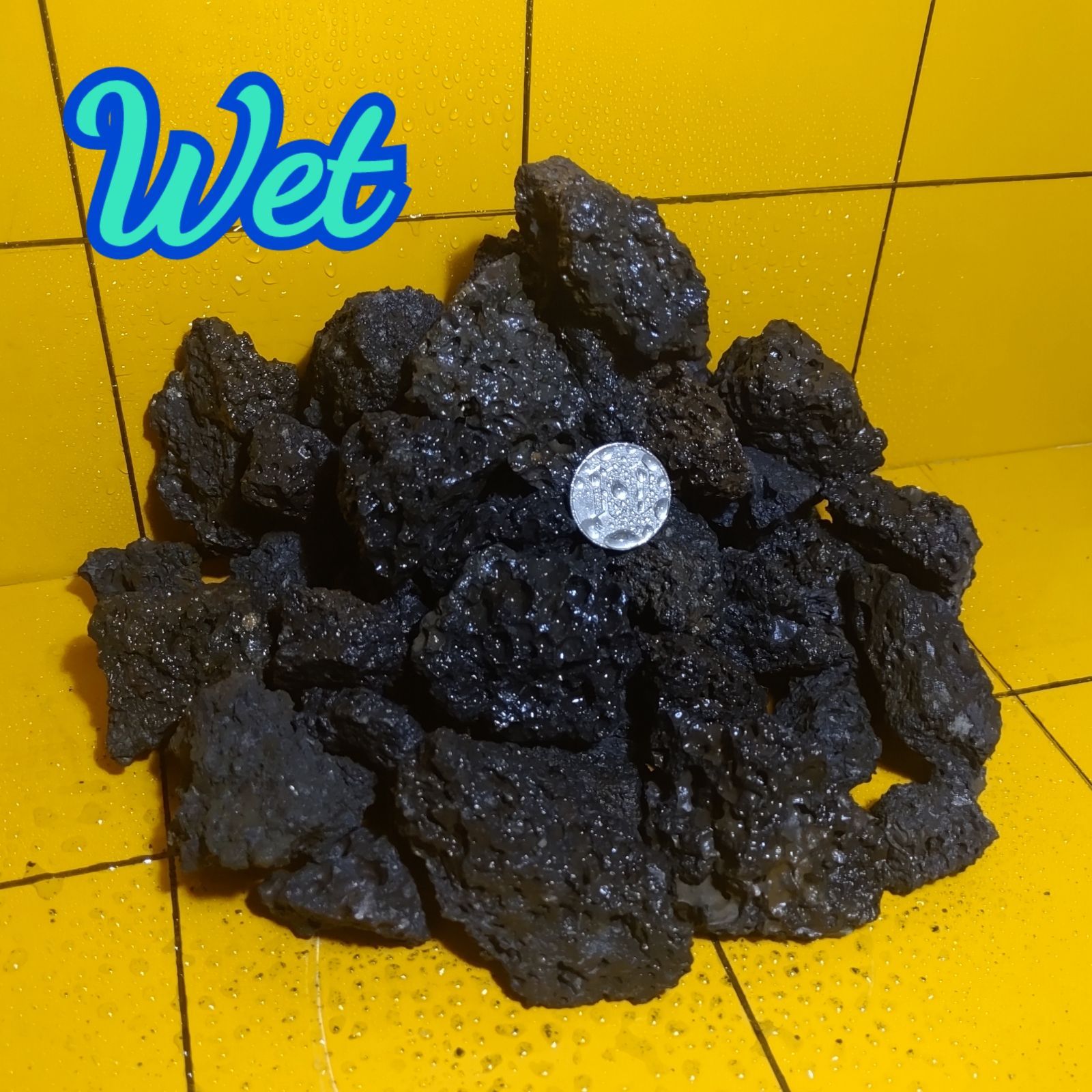 富士山溶岩石 【もっと！小粒】2kg 10-40mm アクアリウム 水槽 盆栽