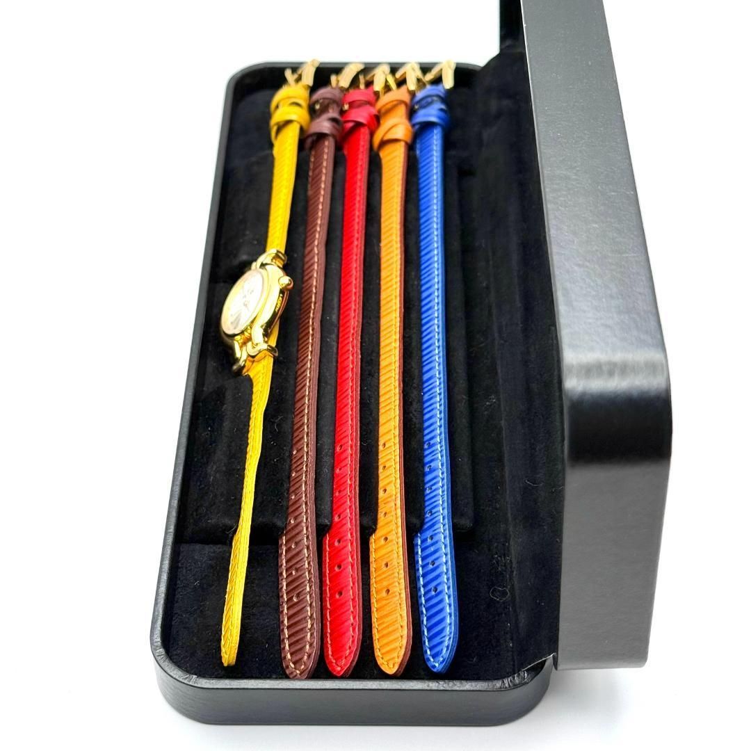 A031【箱入り・フルセット】FENDI 640L カメレオン レディースウォッチ