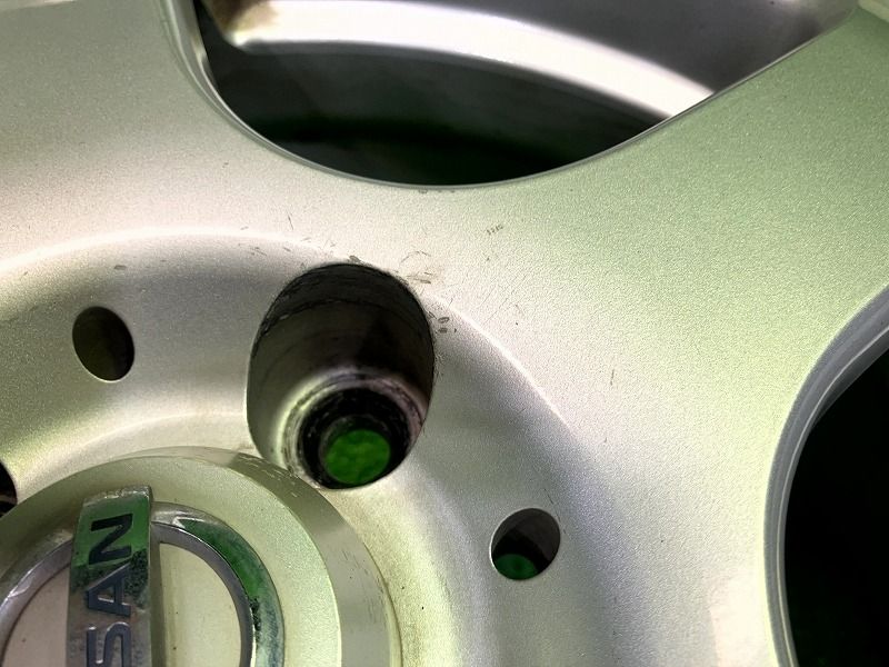 日産 NISSAN 純正 日産純正 NC11 ティーダ エスティーロ 15ｲﾝﾁ 6J 4穴 4本 100 40