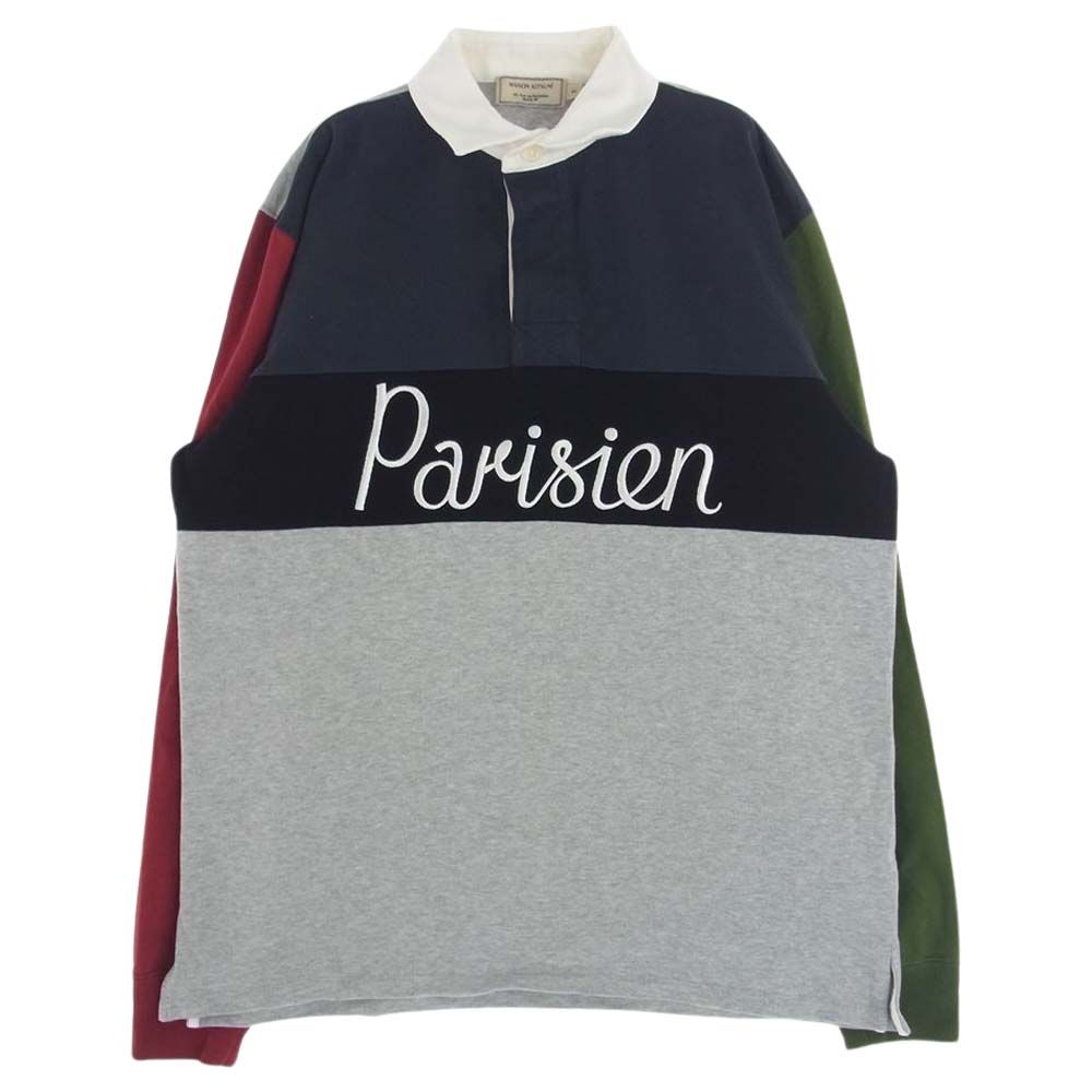 MAISON KITSUNE メゾンキツネ 長袖シャツ GM00216KJ0071 刺繍 長袖 