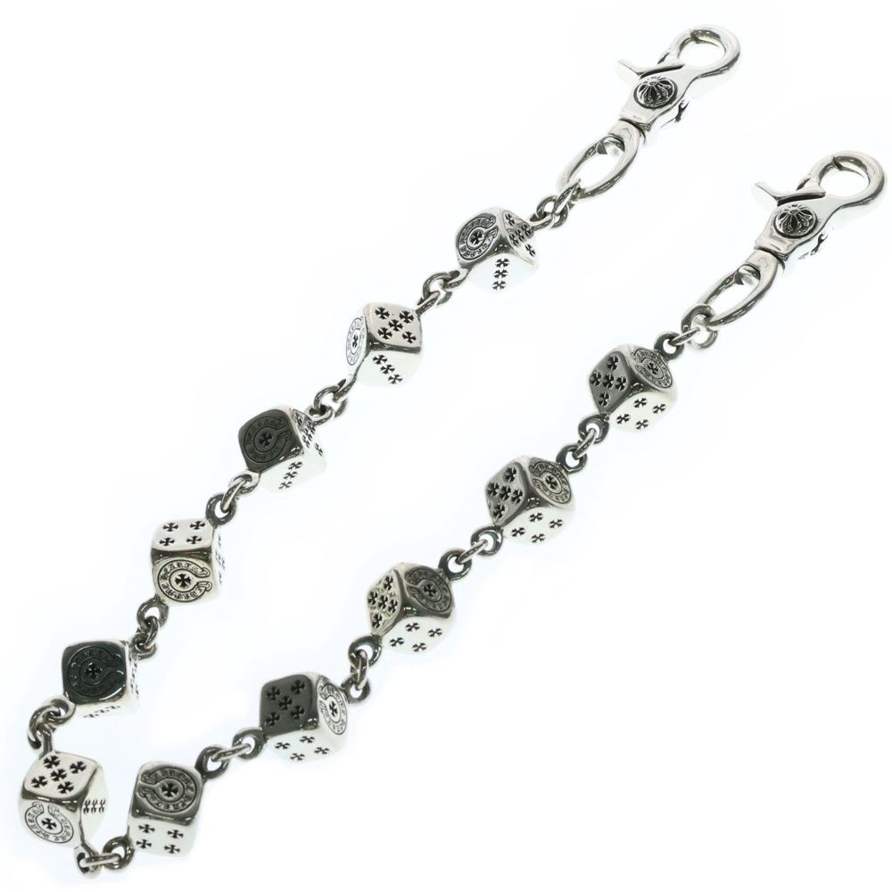 CHROME HEARTS (クロムハーツ) DICE LINK-2 2クリップダイス シルバー