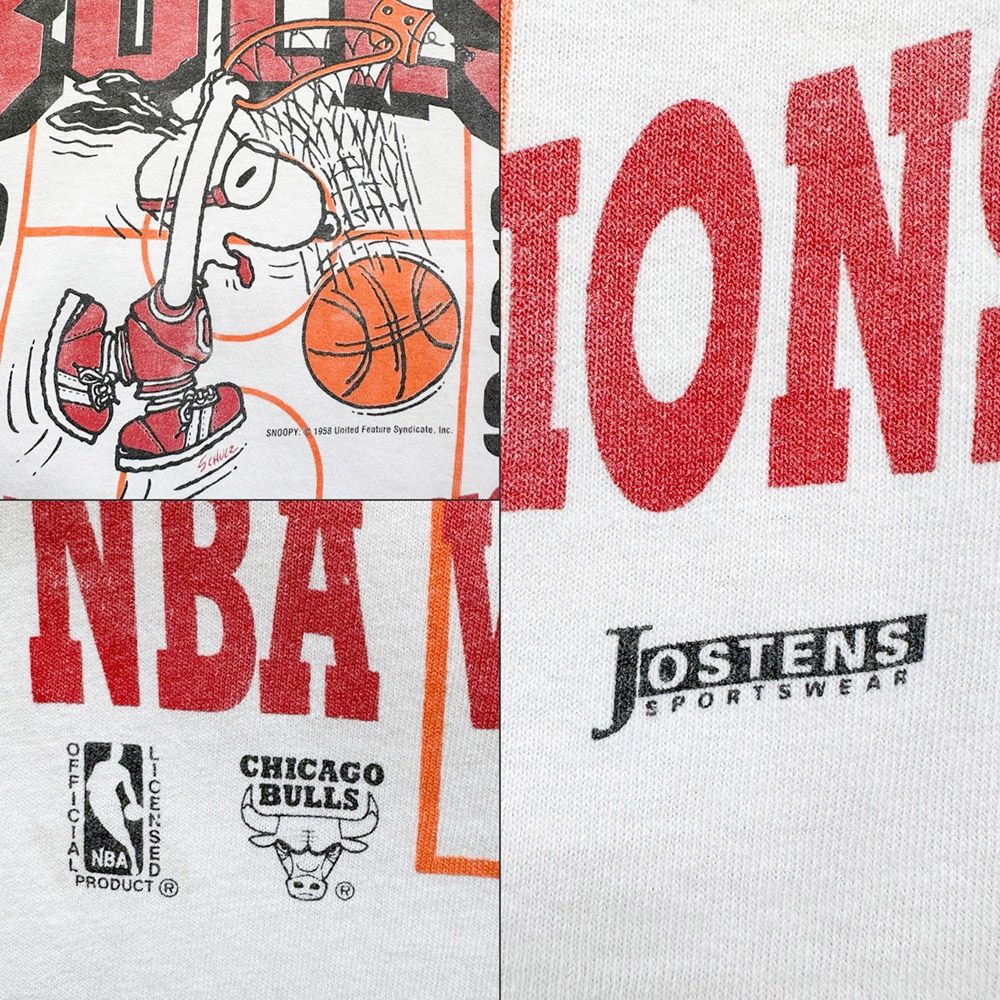 90s 90年代 シカゴブルズ スヌーピー スリーピート NBA バスケ