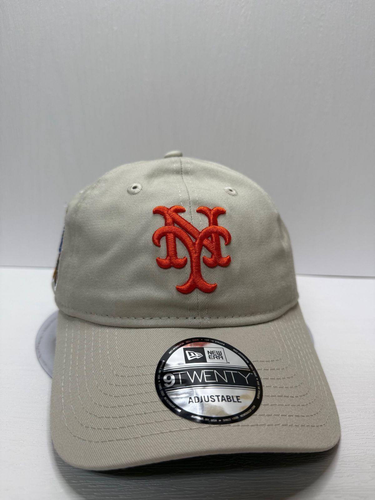 Newera ニューヨークメッツ 40thアニバーサリー 9twenty ストラップバックキャップ グレー