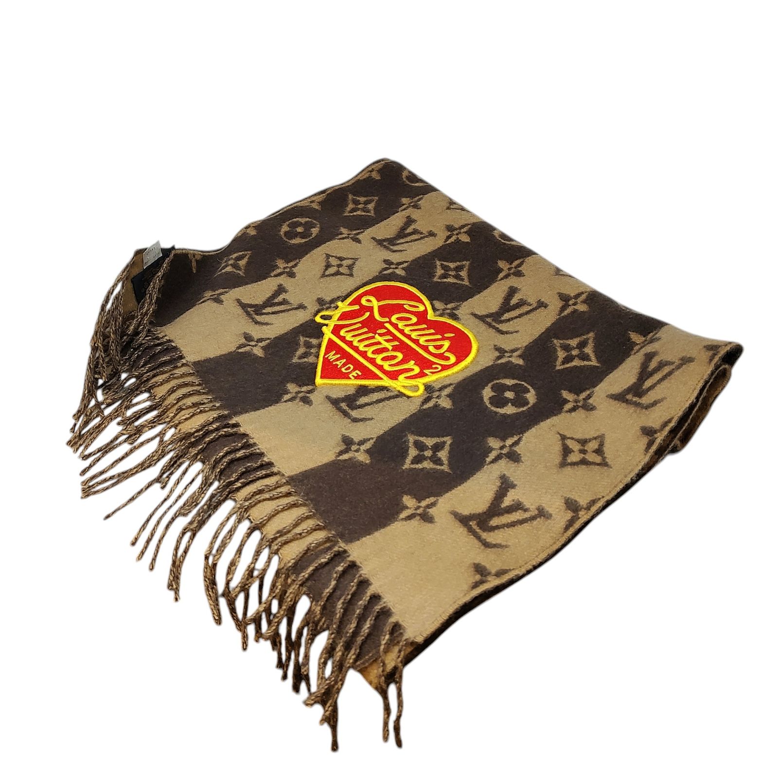 LOUIS VUITTON × NIGO LV MADE カシミア マフラー 【公式通販】