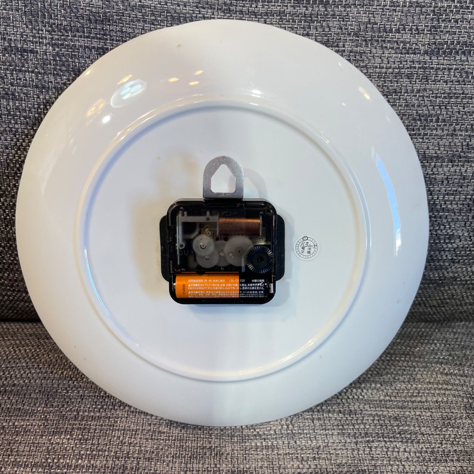 Noritake ノリタケ 皿時計 壁掛け時計 昭和レトロ 掛け時計・置時計