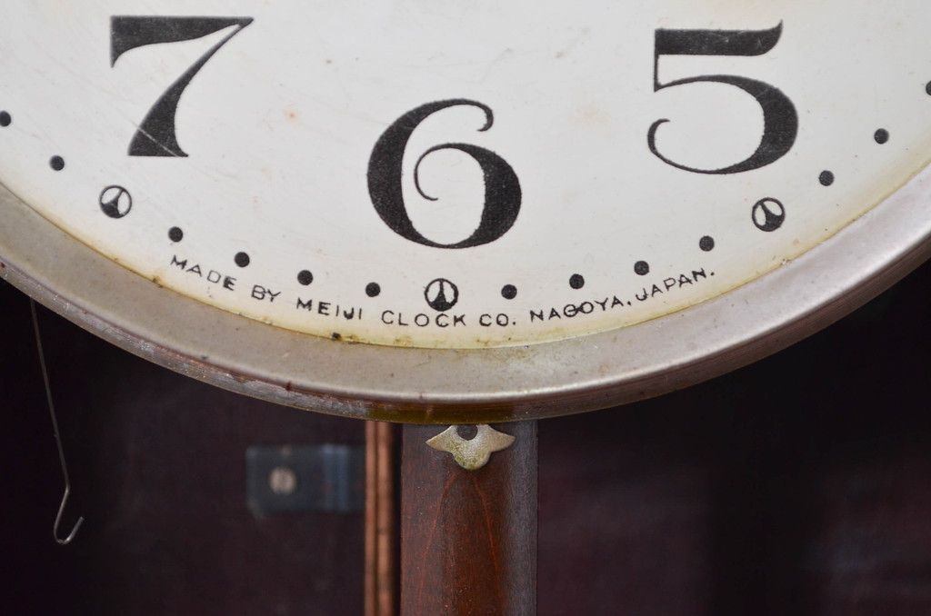 森合資会社 振り子時計 大正 昭和 オーバーホール済 動作品 八角尾長