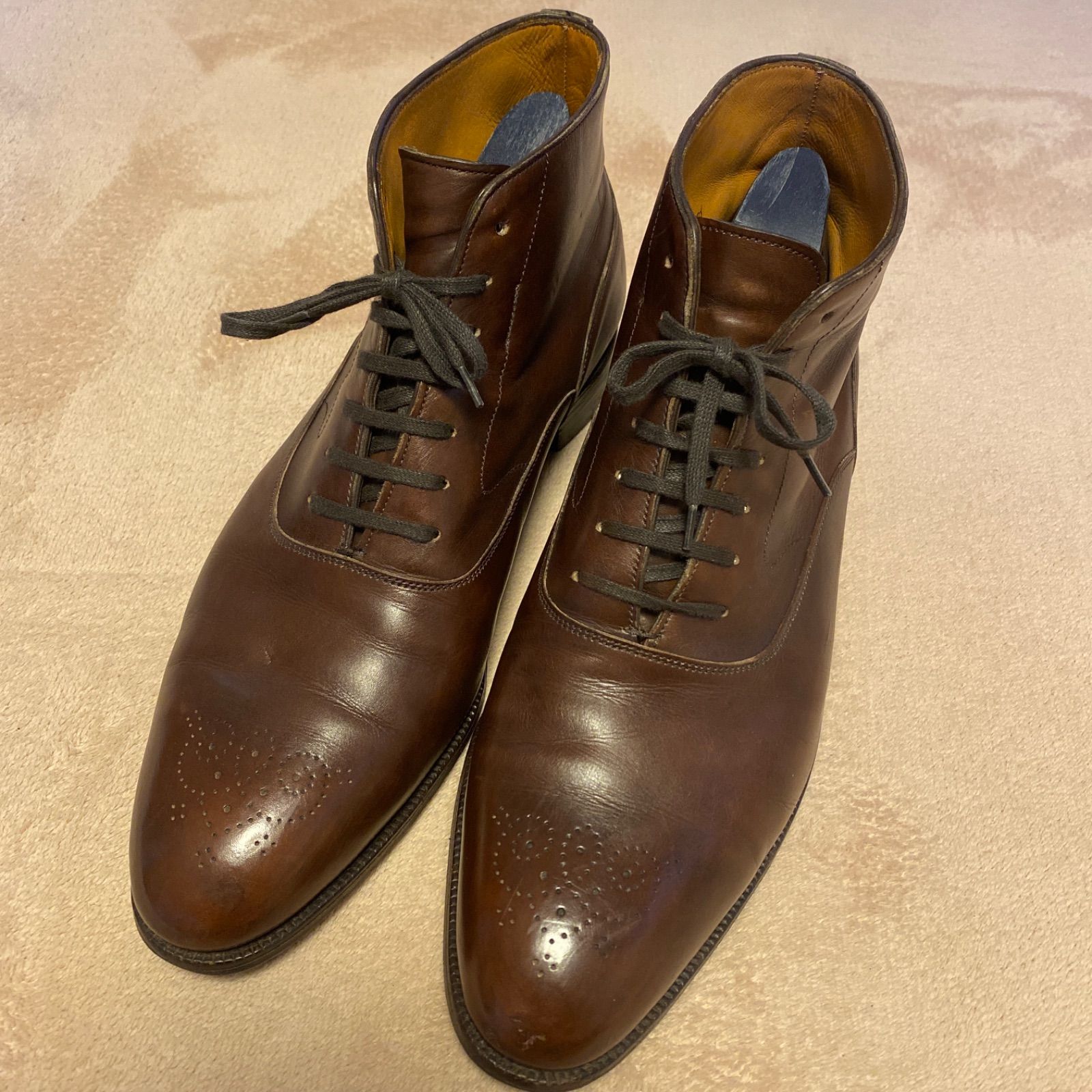 ジョンロブ JOHN LOBB CANONBURYチャカブーツ9Eシューツリー付き 