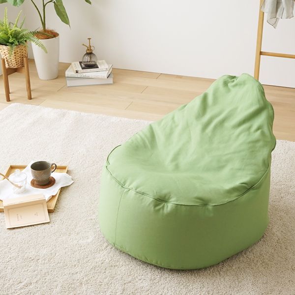 ビーズクッション スノーボム ソファ 日本製 三角 背もたれ 軽量