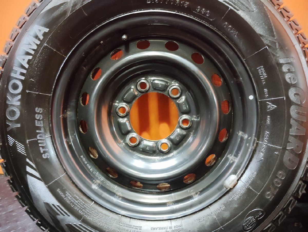 YK G075 215/70R15】スタッドレス【トヨタ 200系ハイエース 純正