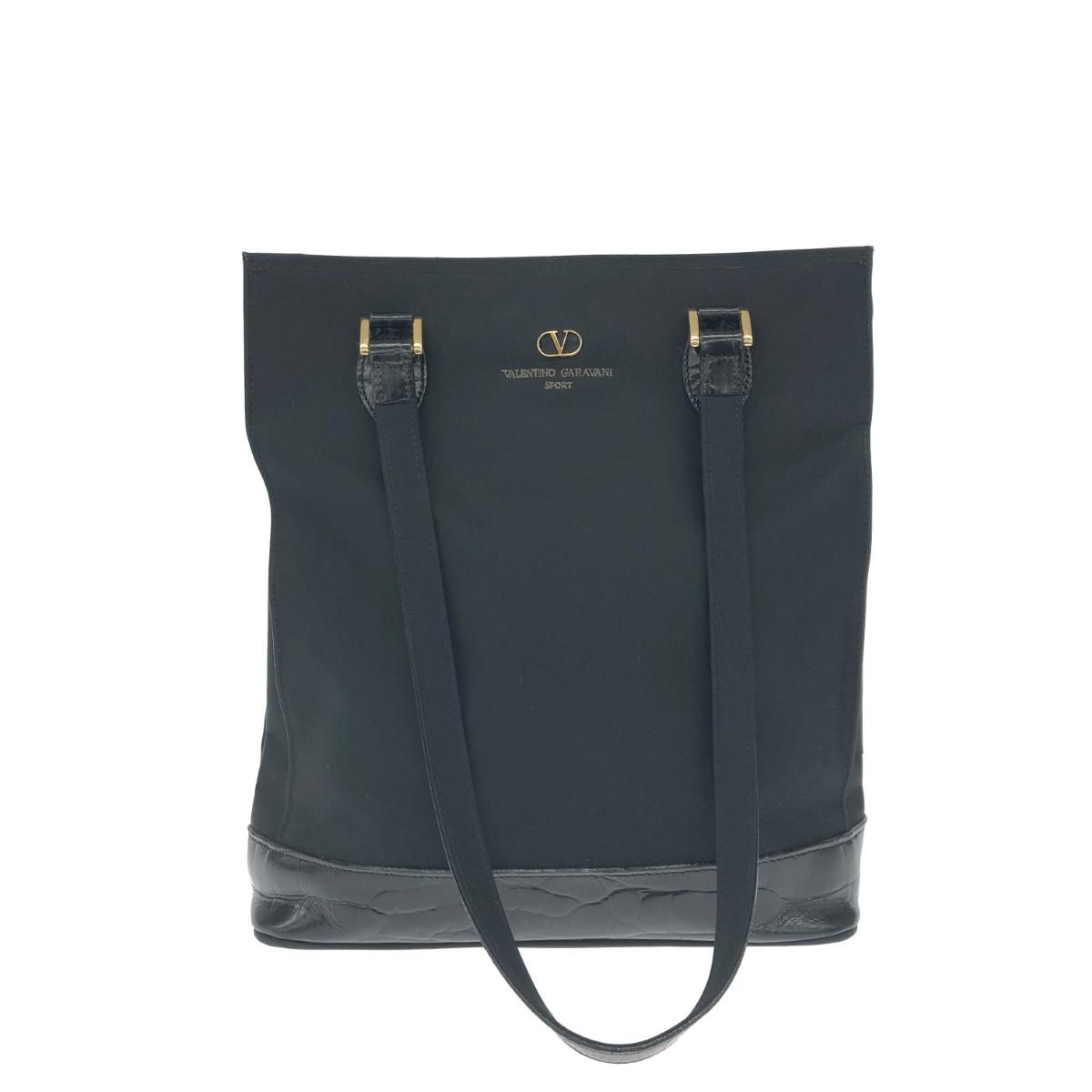 極美品　レア　VALENTINO　ヴァレンティノ　クロコ型押し　ビジネスバッグ Valentino Garavani ヴァレンティノガラバーニスポーツ クロコ型