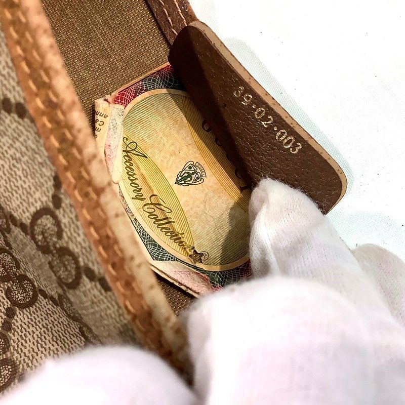 グッチ（GUCCI）PVC シェリーライン GG柄 トートバッグ 39・02