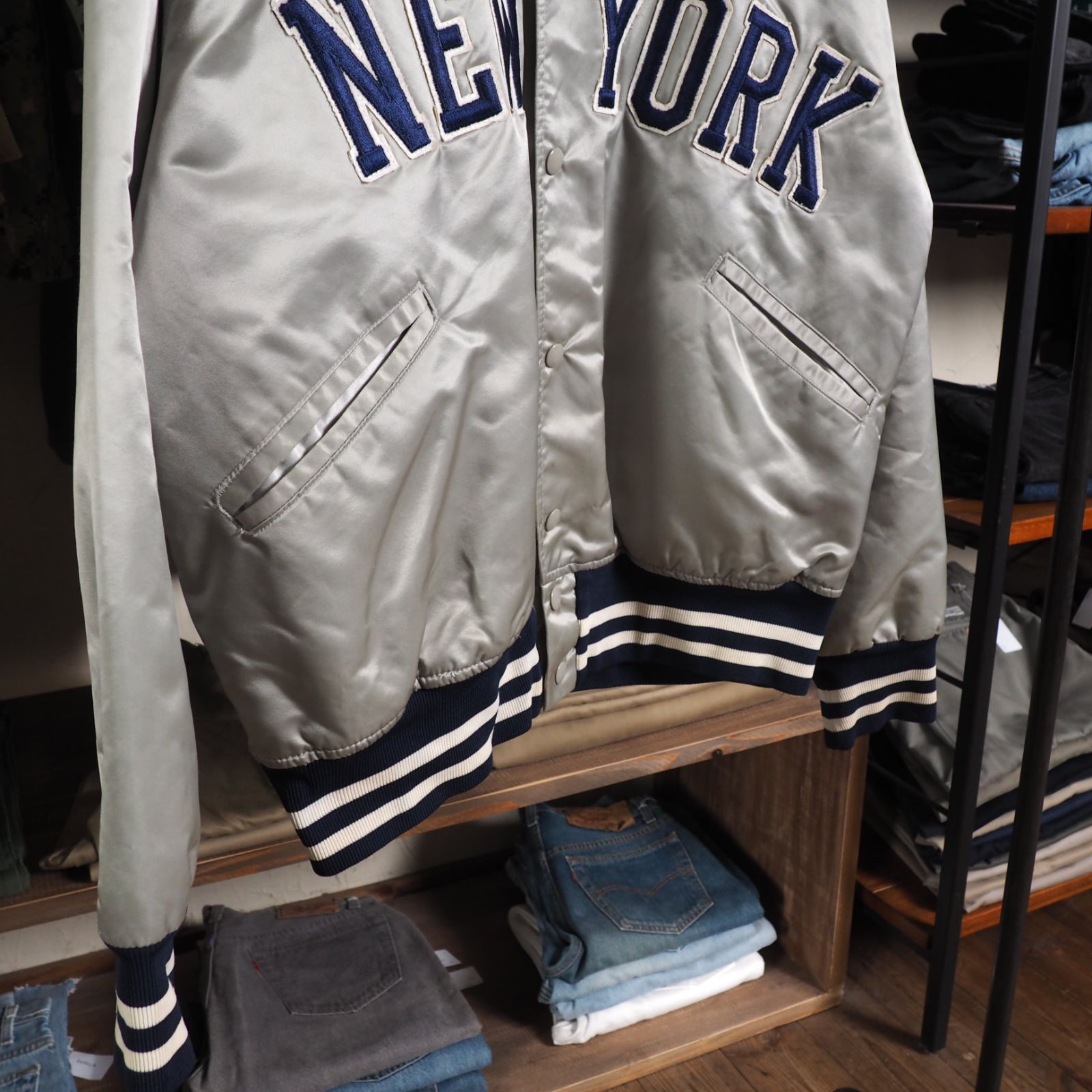 80s 90s YANKEES ヤンキース スタジャン フェルコ FELCO USA製