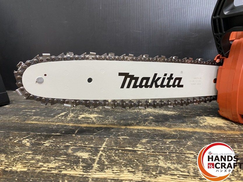 ● makita マキタ MUC008GZ A-67670 A-78449 充電式チェンソー 40Vmax用 ＋ 防護パンツ ＋ 耐切創グローブ L 実使用無し HRDEVELOPMENT_JP