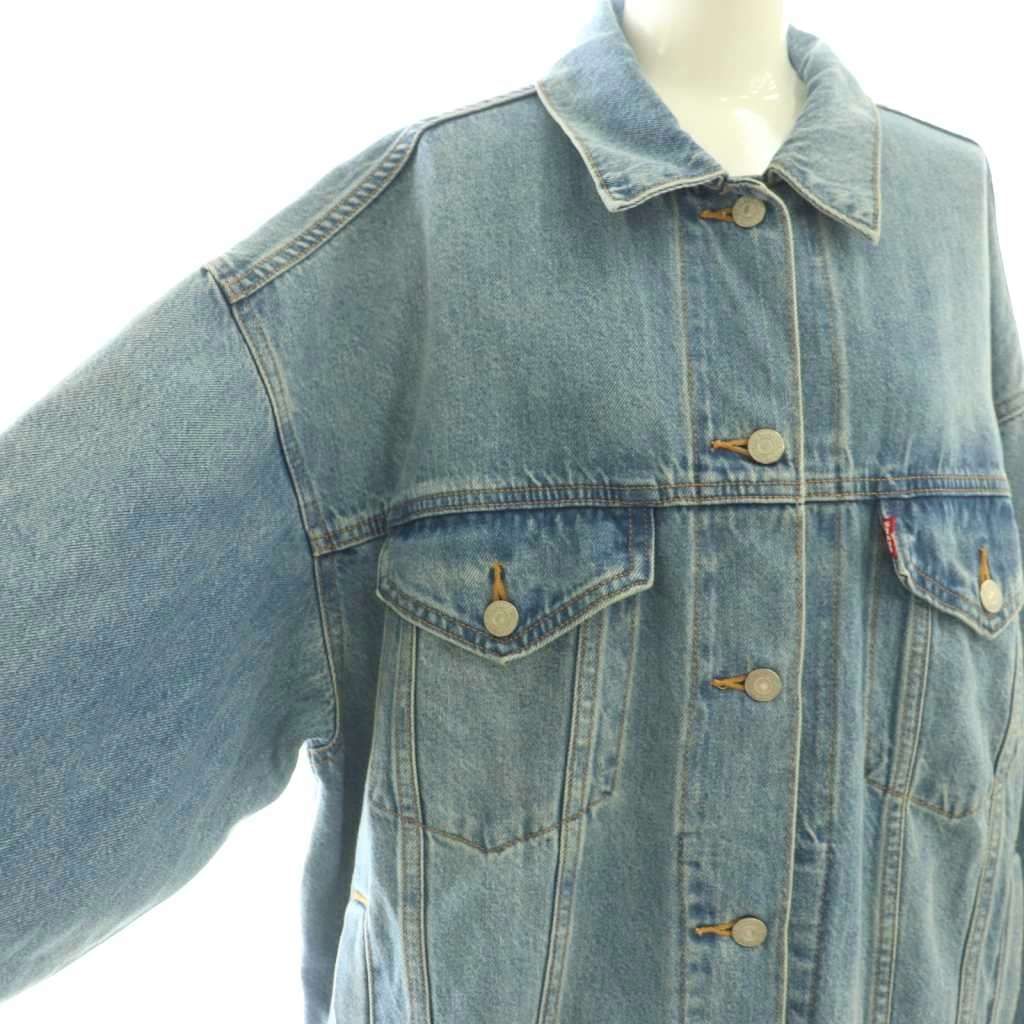 リーバイス Levi s オーバーサイズデニムジャケット ジージャン Gジャン S ブルー ES OS SIROKUMA-CORPORATION_COM