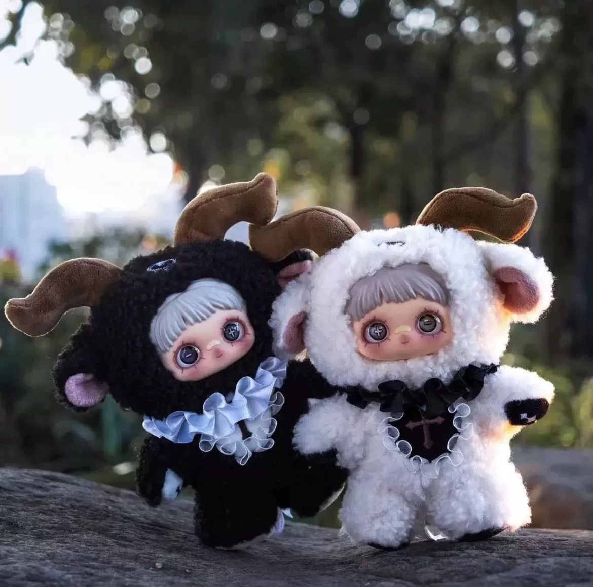 Maymei 黒暗森林 黒ヤギ　ぬいぐるみ　１個　正規品 maymei 黒暗森林 Dark Forest ぬいぐるみ ヤギ - メルカリ