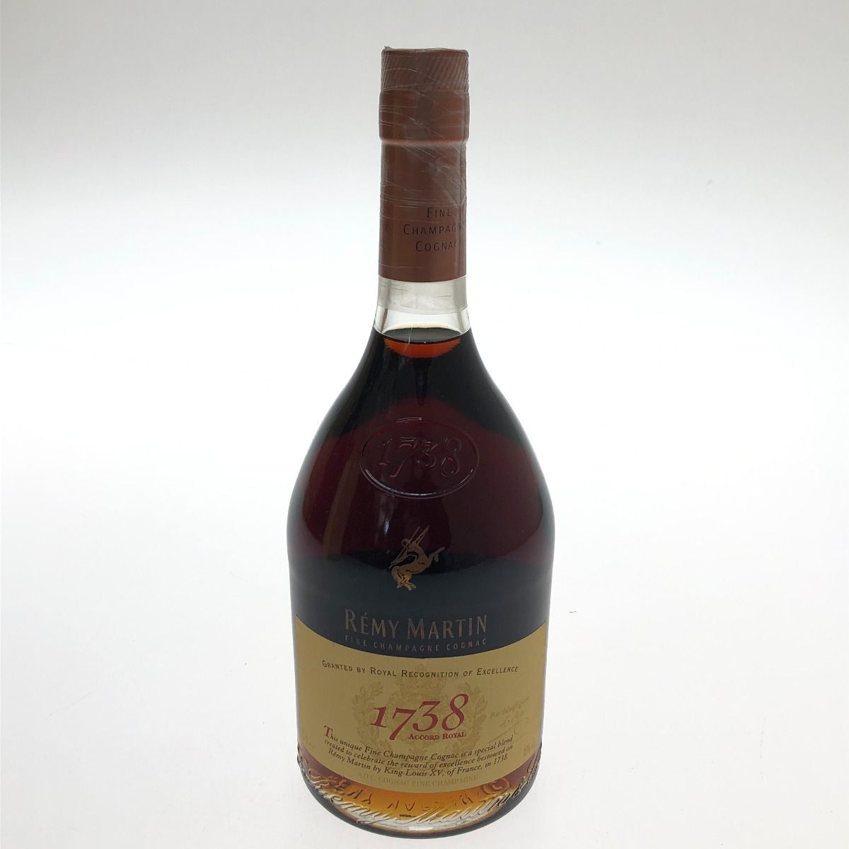 2本　REMY MARTINレミーマルタン 1738 アコードロイヤル 未開栓 □□REMY MARTIN レミーマルタン 1738 ブランデー セール中 未開栓