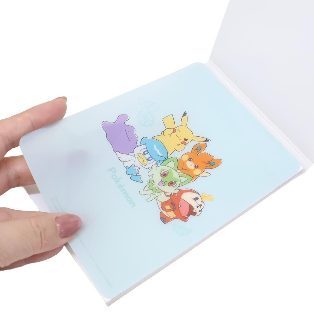 メール便】ポケットモンスター メモ帳 クリアシートメモ A6 ポケモンの