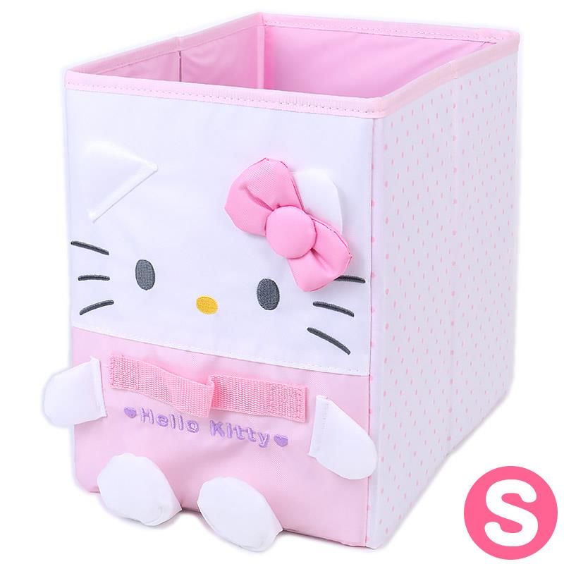 ③平成レトロ　サンリオハローキティ　いちごうさみみ降り畳み収納BOX イースター ②平成レトロサンリオハローキティいちごうさみみ降り畳み収納