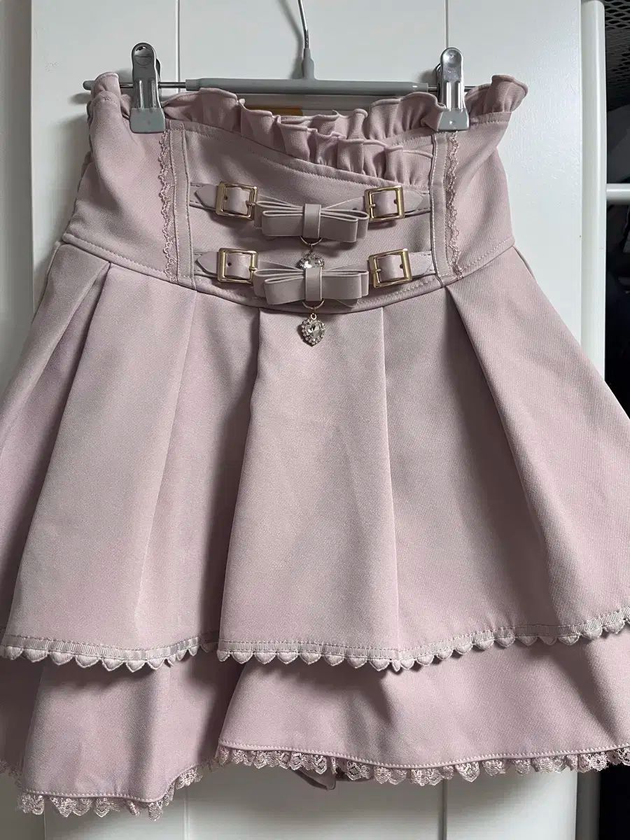 LIZ LISA リズリサ 2 スタンザ ベルト スカート ピンク 量産型 地雷系 地雷系 量産型