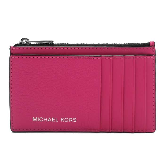 マイケルコース カードケース MICHAEL KORS レザー クーパー スリム 36S4LCOZ7L DRAGONFRUIT アウトレット レディース