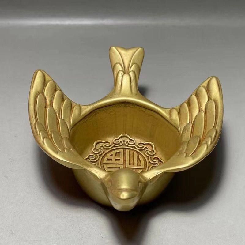 銅製  飛燕福字洋灯 アロマ台 香炉 香道具  装飾品   工芸品 美術品 置物 銅製 飛燕福字洋灯 アロマ台 香炉 香道具 装飾品 工芸品 美術品