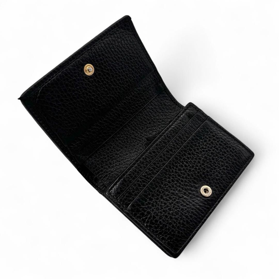 GUCCI グッチ 二つ折り財布 CAO0G 1000 GG ダブルG マーモントミニ  