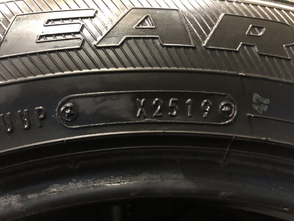 走行短め GOODYEAR ICENAVI6 225/55R17 17インチ スタッドレス 4本 19年製 フォレスター アテンザワゴン等　(KTL071)