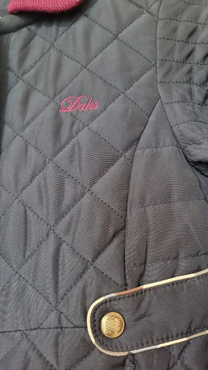 DAKS(ダックス) キッズ キルト キルティング ブルゾン 130 : ほぼ新品