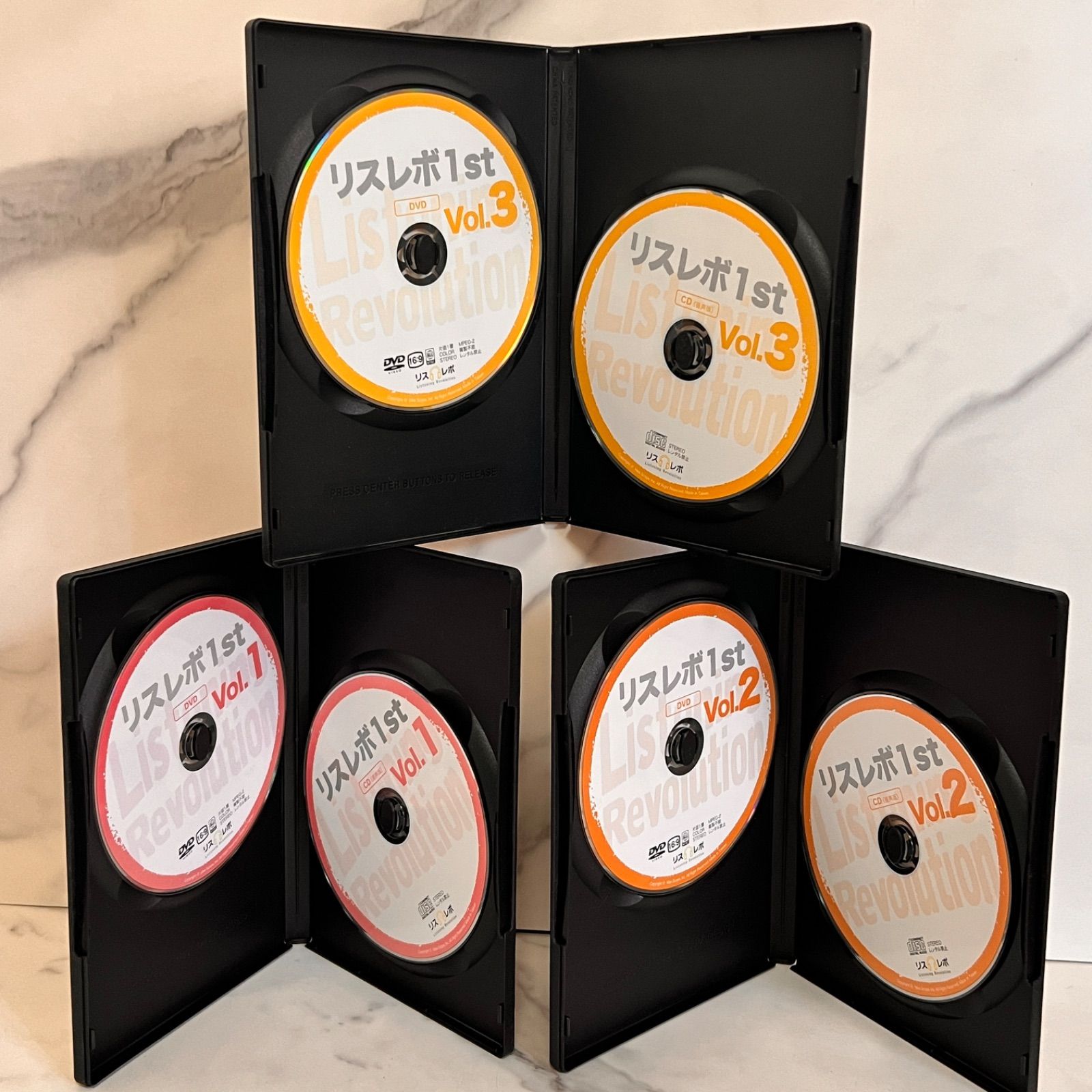 イムラン先生　英語　CD DVD リスレボ　スターターキットリスレボ1st 全巻 イムラン先生 英語 CD DVD リスレボ スターターキットリスレボ