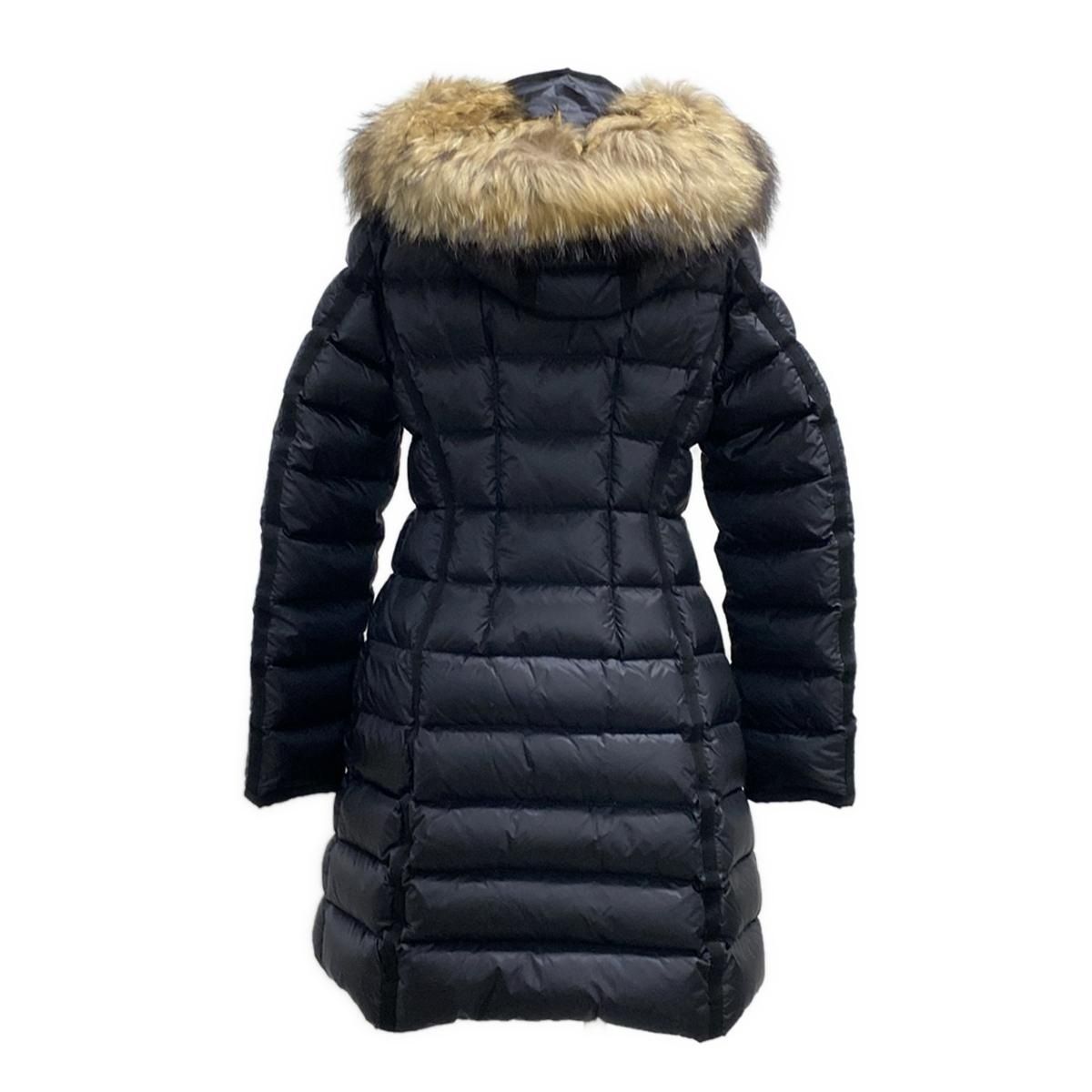 MONCLER(モンクレール) ダウンコート サイズ1 S レディース HERMIFUR B20934990015 53048 黒 長袖/冬 ダウン  - メルカリ