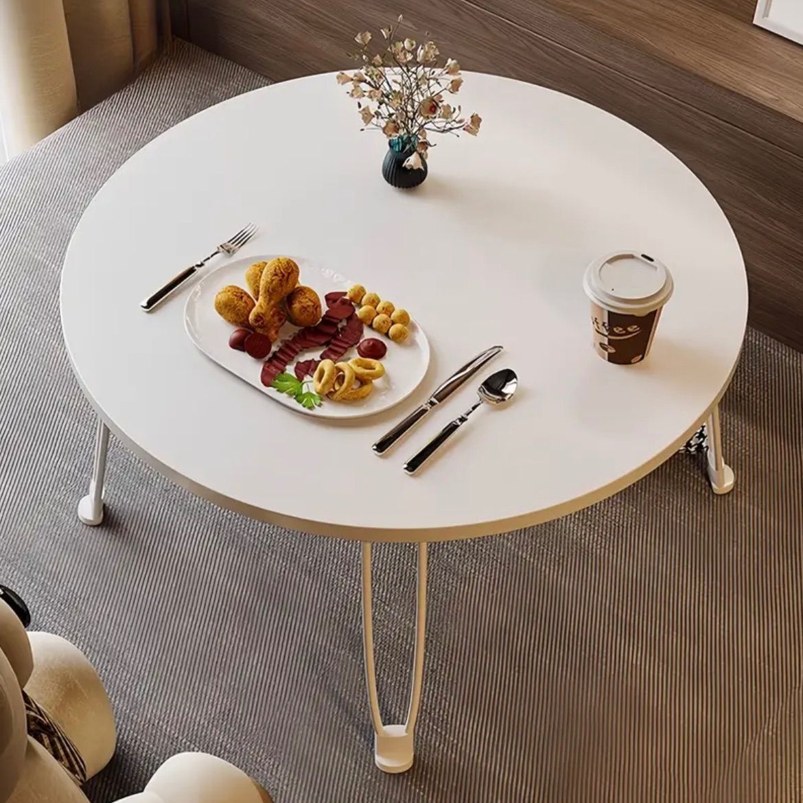 アウトレット】NEWウッディーテーブル 120×60 BR/NA