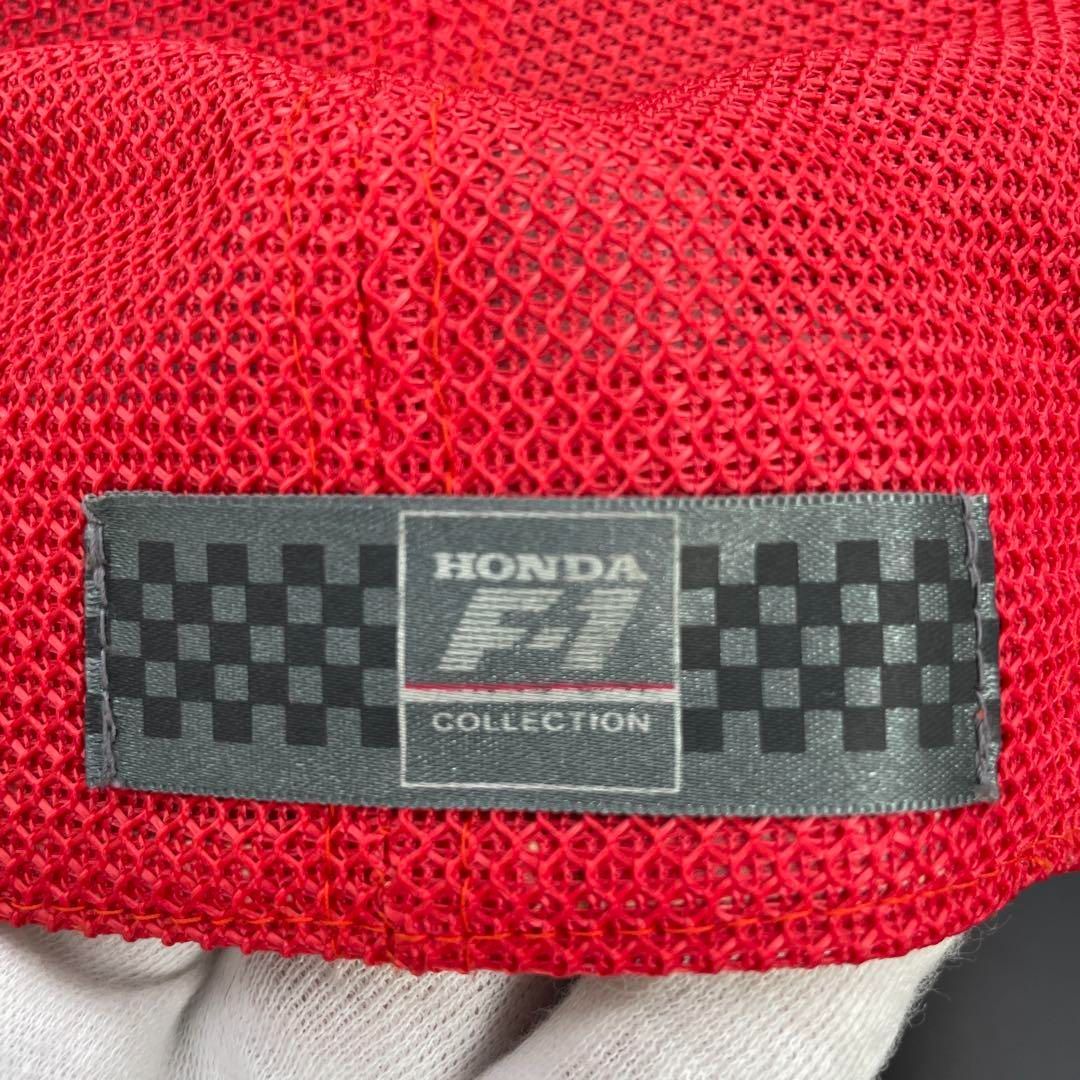 ホンダ F1レーシングチーム 月桂樹 赤レッド メッシュキャップ