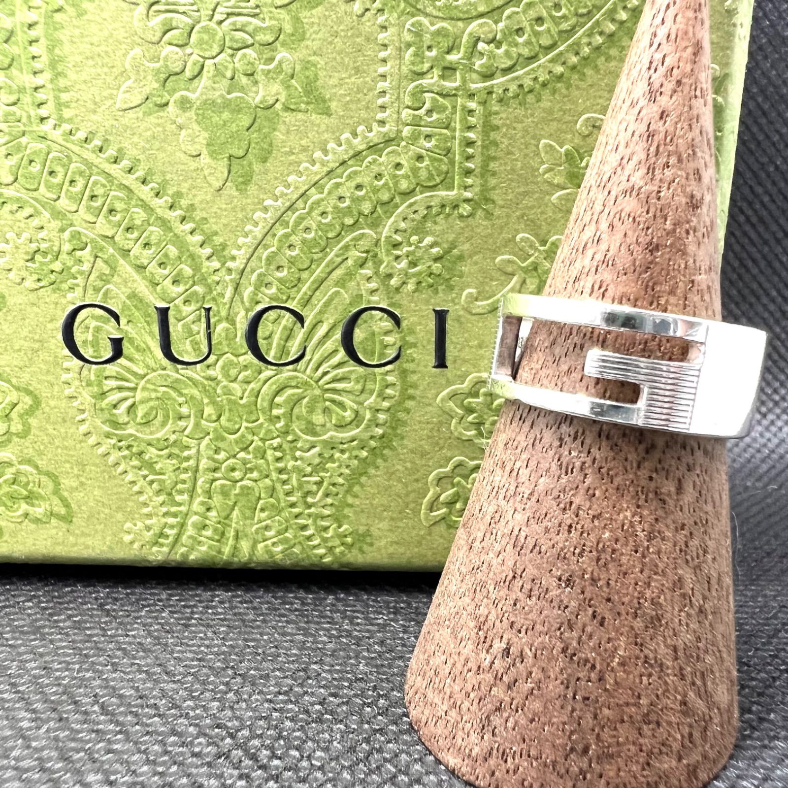 GUCCI グッチ 指輪 リング Gリング ブランデット SV925 13号