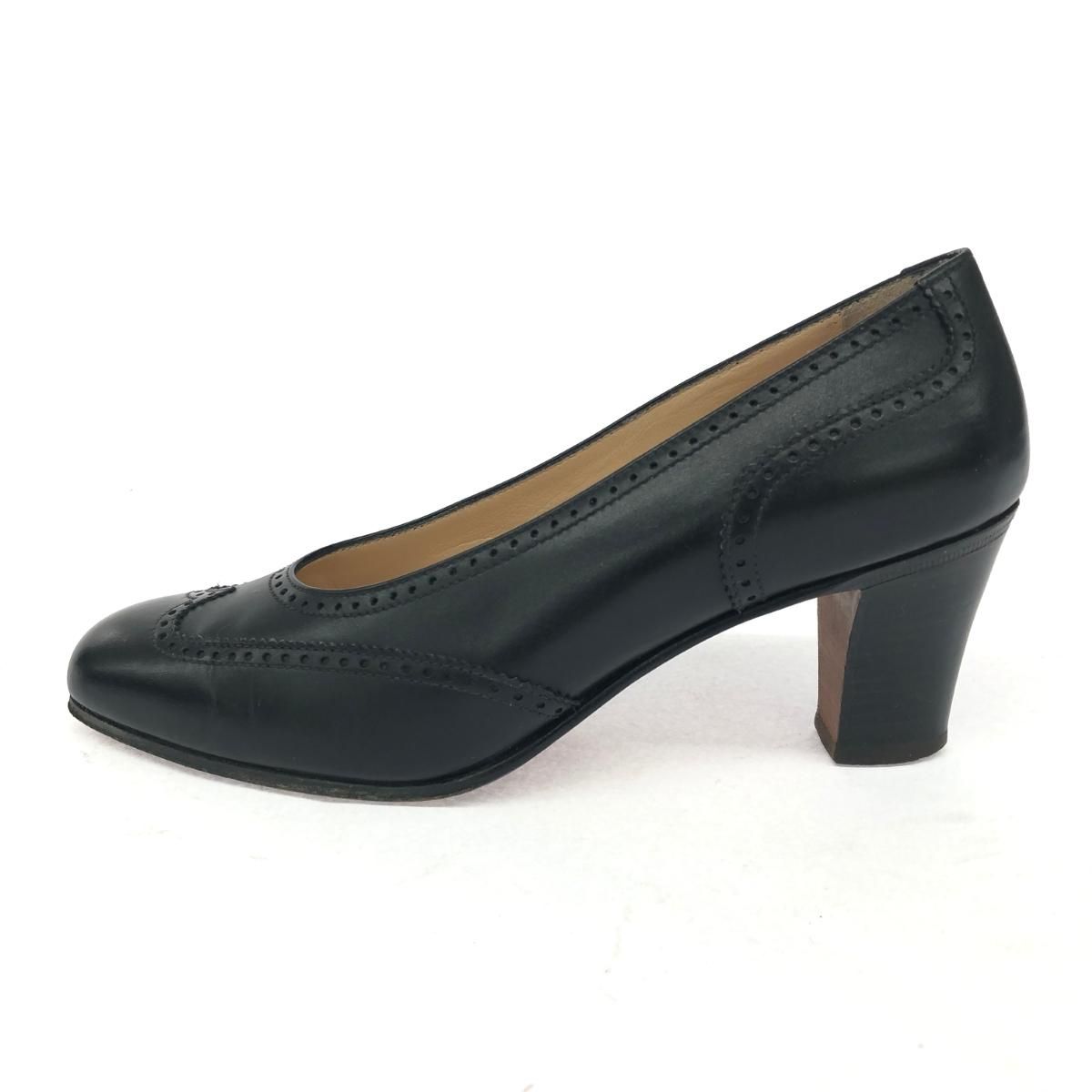 TANINO CRISCI ブラックパンプス 37 24cm TANINO CRISCI - TANINO CRISCI(タニノクリスチー) パンプス 34
